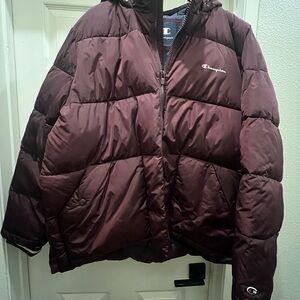 Champion Burgundy and Navy Jacket